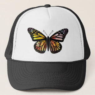 Casquette Belle aquarelle papillon Art Monarque