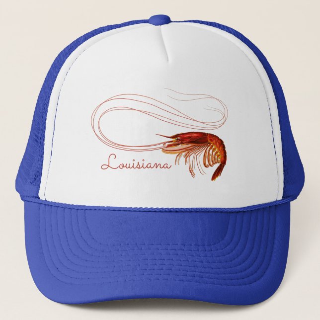 Casquette Belle crevette rouge (Devant)