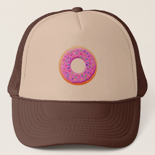 Casquette Belle Donut Avec Dessin D'Arrosage (Devant)