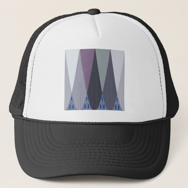 Casquette Belle impression Extraordinaire Chevron Design Art (Devant)