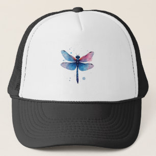 Casquette Belle Nature Motif Graphique Coloré Libellule