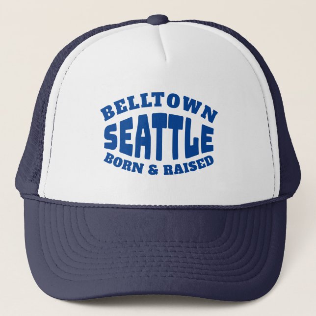Casquette Belltown Seattle Né et élevé (Devant)