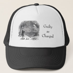 Casquette Ben Franklin coupable comme accusé