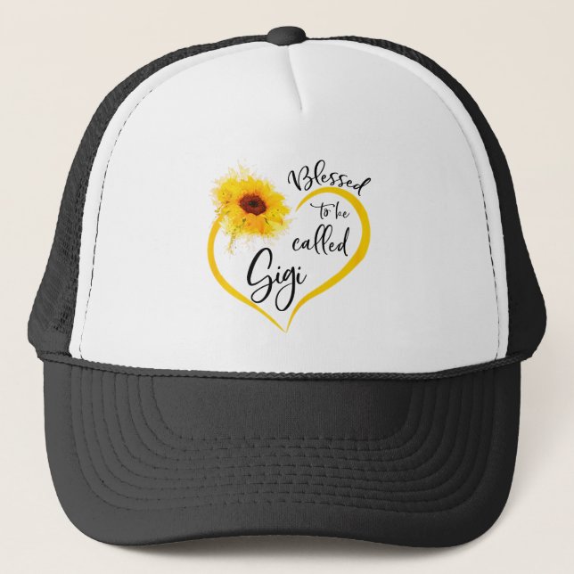 Casquette Béni D'Être Appelé Gigi Dons De Tournesol (Devant)