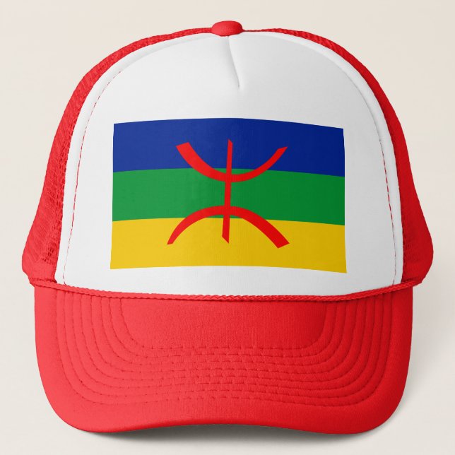 Casquette berbere de drapeau (Devant)