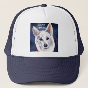CASQUETTE BERGER ALLEMAND BLANC