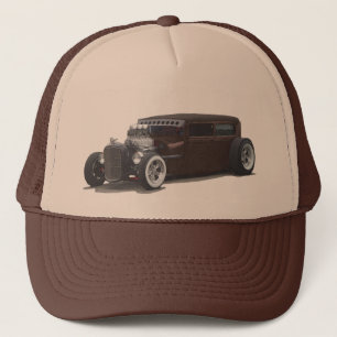 Casquette Berline rouillée de rat