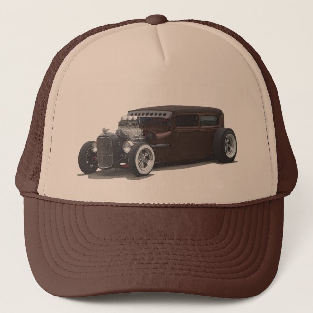 Casquette Berline rouillée de rat (Devant)