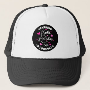 Casquette Bestie Anniversaire Voyage En Progrès Amis Coeur