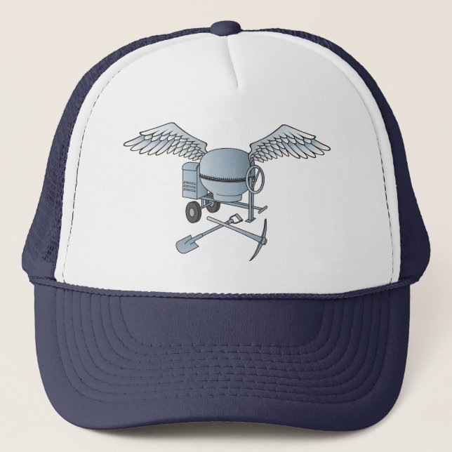 Casquette Béton bleu-gris (Devant)