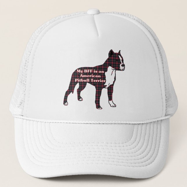 Casquette BFF américain Pit Bull Terrier (Devant)