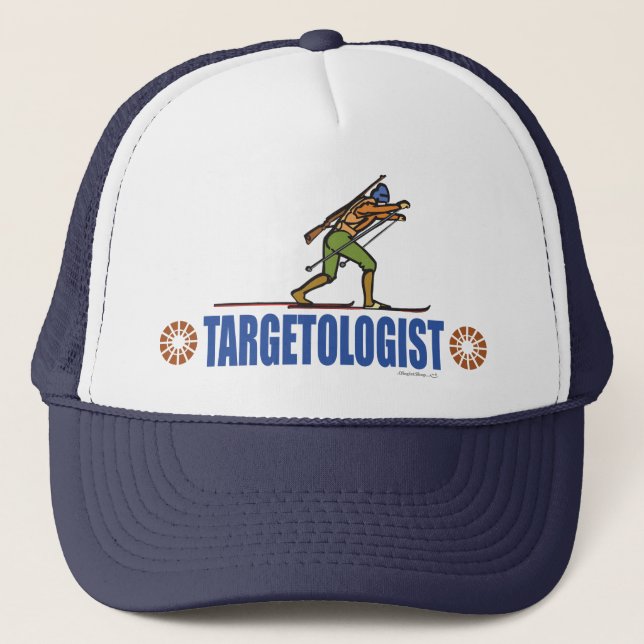 Casquette Biathlon de ski de neige (Devant)