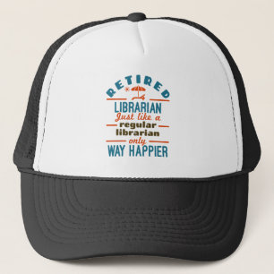 Casquette Bibliothécaire à la retraite amusant retraite heur