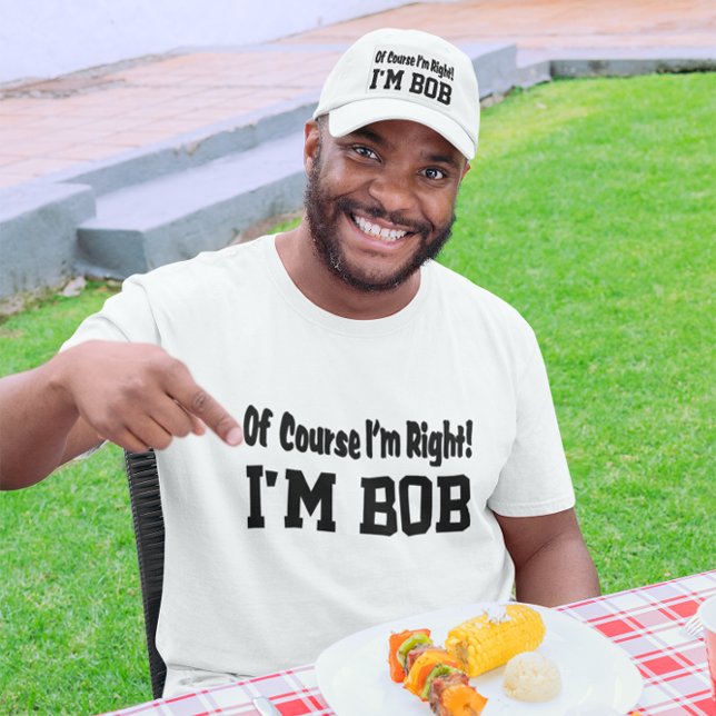 Casquette Bien sûr que j'ai raison (Créateur téléchargé)