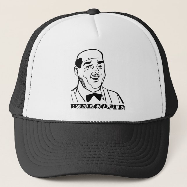 Casquette Bienvenue (Devant)