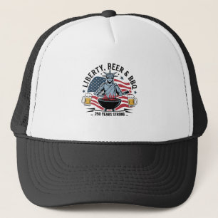 Casquette Bière de la Liberté & BBQ 250ème Année Forte 4 Jui