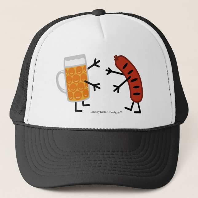 Casquette Bière et bratwurst (Devant)
