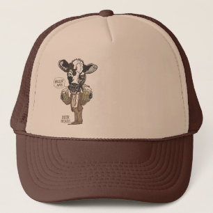 Casquette Bière je vache à MOO par des studios de Mudge