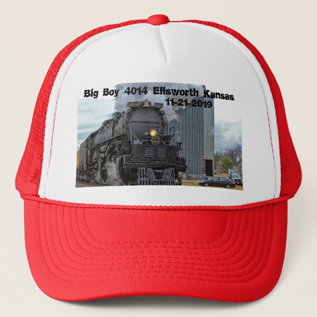 Casquette Big Boy 4014 train vapeur (Devant)