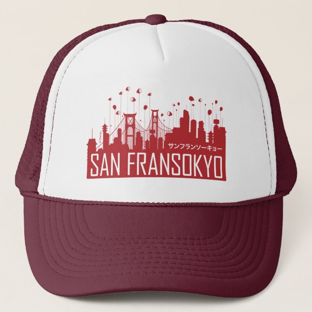 Casquette Big Hero 6 | San Fransokyo (Devant)