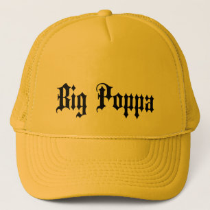 Casquette Big Poppa Papa Fête des pères cadeau