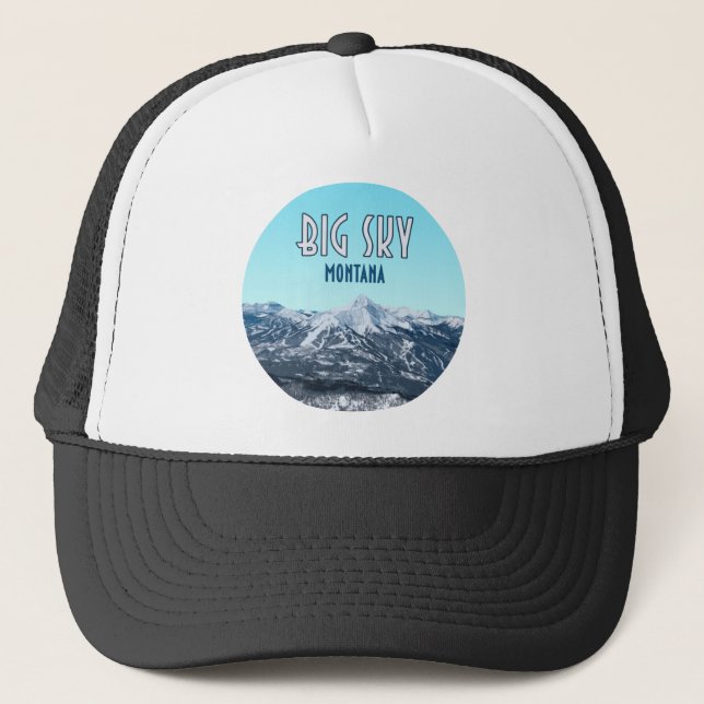 Casquette Big Sky Montana Vintage (Devant)