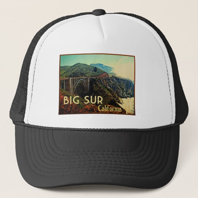 Casquette Big Sur Californie Vintage (Devant)