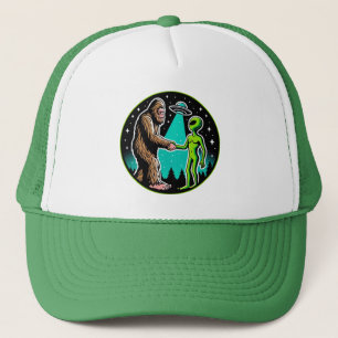 Casquette Bigfoot Alien Alliance - Funny Scifi Cryptid