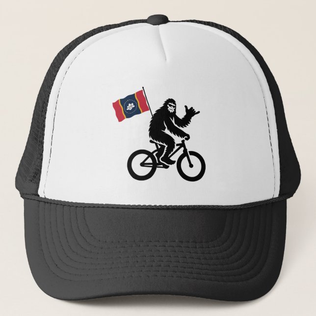 Casquette Bigfoot Cycling Mississippi Flag (Devant)