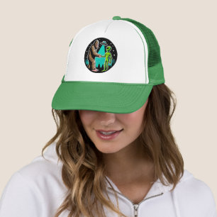 Casquette Bigfoot rencontre un Alien