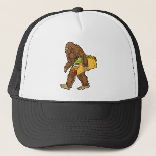 Casquette Bigfoot Sasquatch transportant Taco