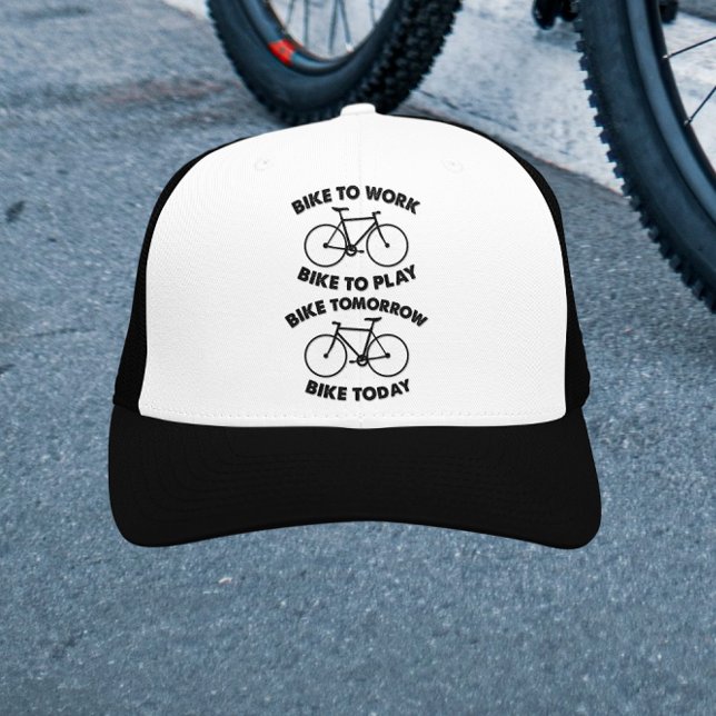 Casquette Bike Forever - Cyclisme Cool (Créateur téléchargé)
