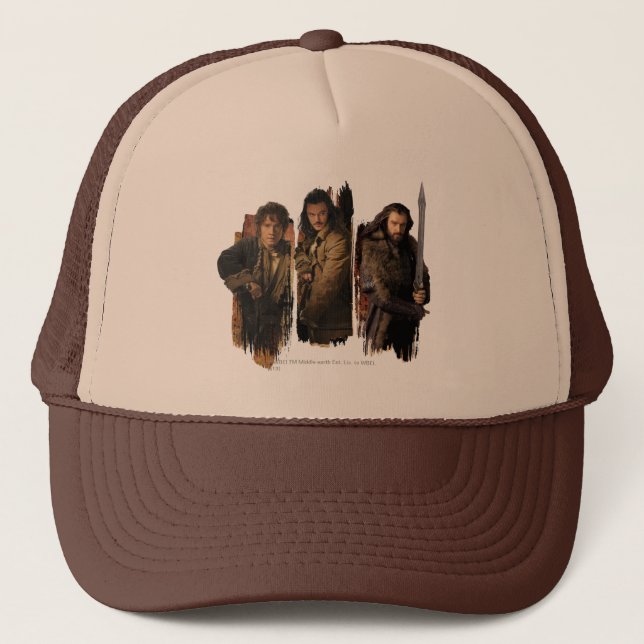 Casquette BILBO BAGGINS™, Bard, et Thorin Graphic (Devant)