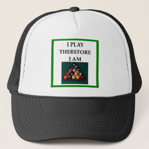 Casquette billards