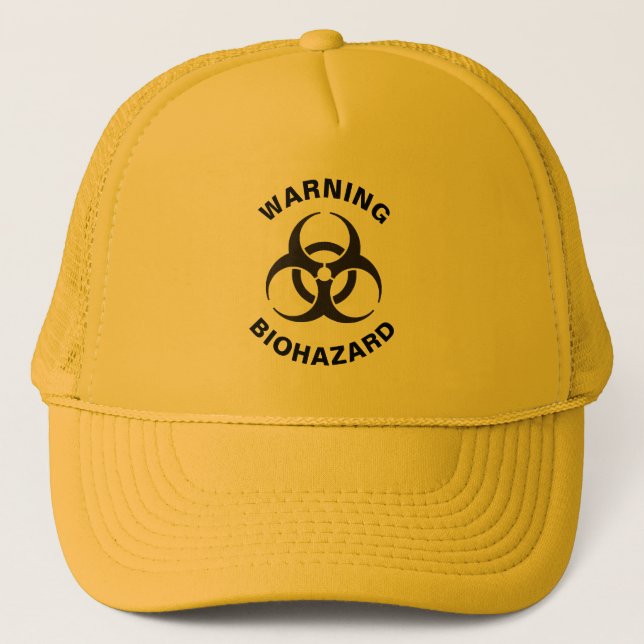 Casquette Biohazard icon (Devant)