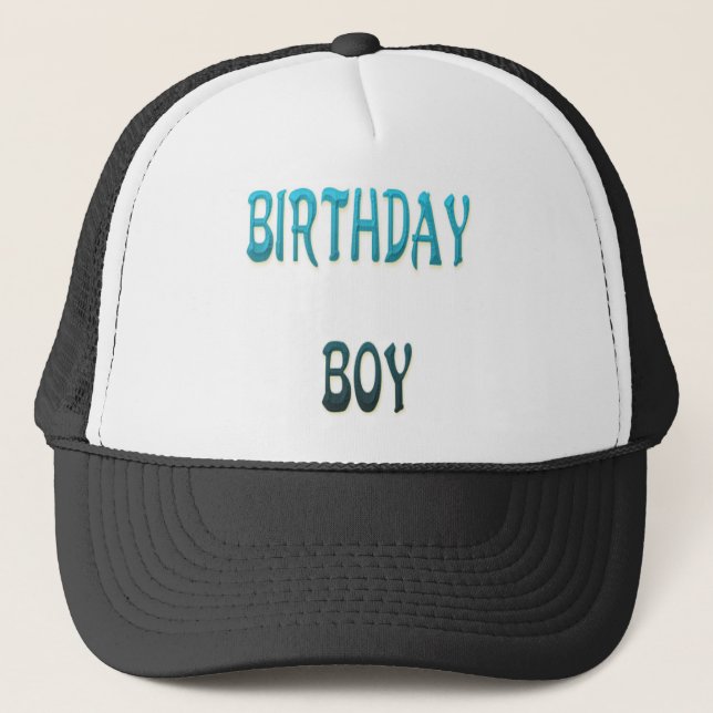 Casquette Birthday Boy (Devant)