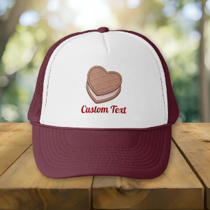 Casquette Biscuit en forme de cœur
