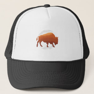 Casquette Bison Mammifère National Américain Buffalo