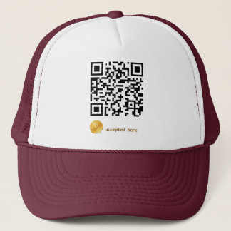 Casquette bitcoins admis ici