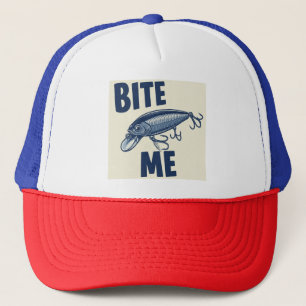 Casquette Bite Me Fishing Lure Truckers