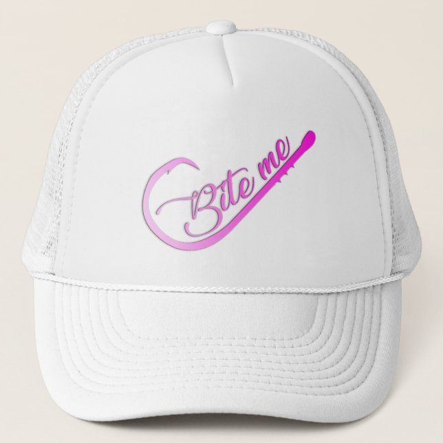 Casquette Bite Me Pêche Hook (Devant)