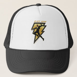 Casquette Black Adam Lightning Bolt Illustration du caractèr