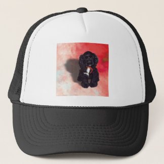 Casquette Black Cocker Spaniel Puppy - Abby
