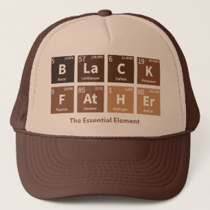 Casquette Black Father The Essential Element Melanin Pigment