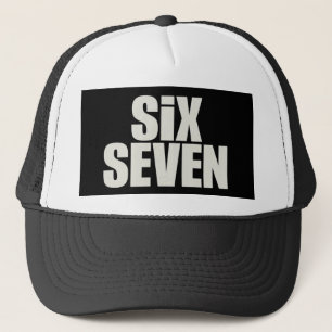 Casquette Blague Six Sept 6 7 Meme drôle