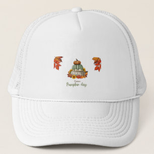 casquette blanc citrouille jour