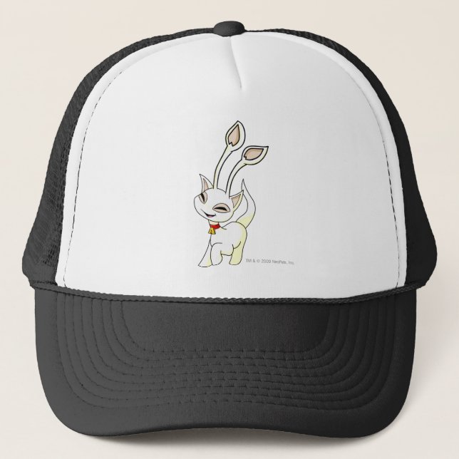 Casquette Blanc d'Aisha (Devant)