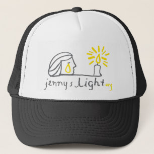 Casquette blanc de camionneur