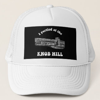 Casquette Blanc de chapeau de camionneur de colline de