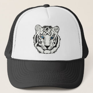 Casquette blanc de tigre